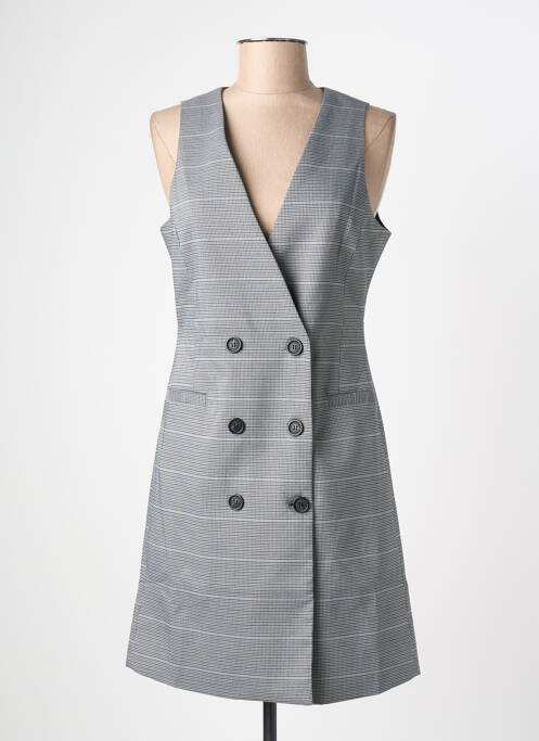 Rochie scurtă gri LA PETITE ETOILE femeie