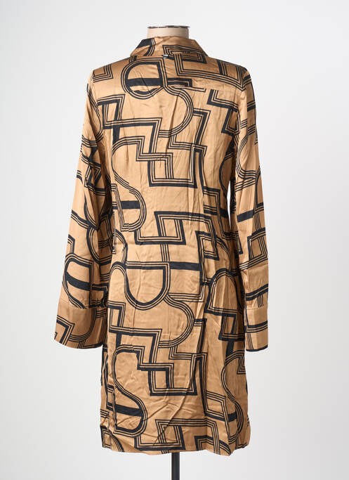 Rochie midi maro NUMPH femeie