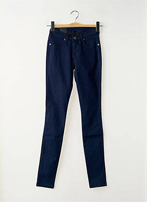 Blugi cu croială slim albastru DR DENIM femeie