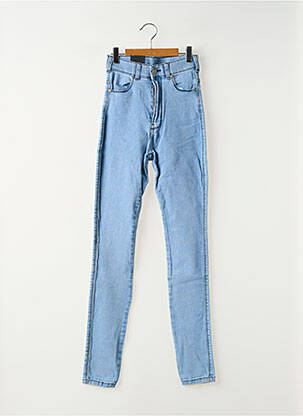 Blugi cu croială slim albastru DR DENIM femeie