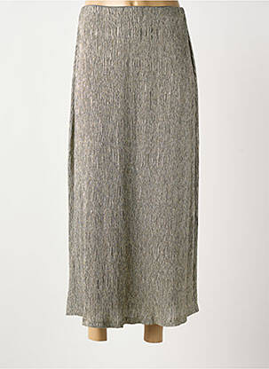 Fustă lungă argintiu NUMPH femeie