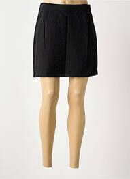 Fustă scurtă croială dreaptă negru NUMPH femme