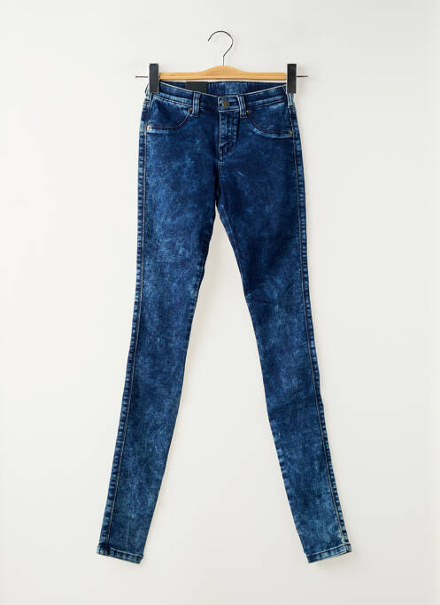 Blugi cu croială slim albastru DR DENIM femeie