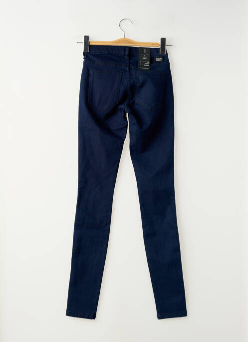 Blugi cu croială slim albastru DR DENIM femeie