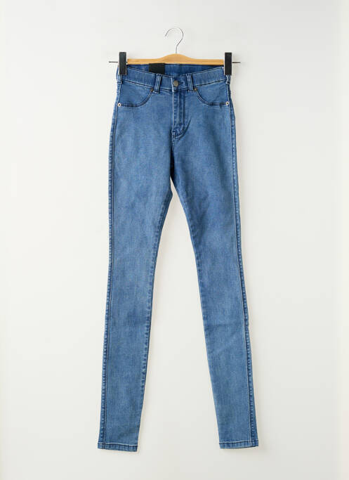 Blugi cu croială slim albastru DR DENIM femeie