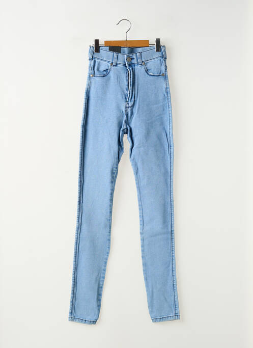 Blugi cu croială slim albastru DR DENIM femeie