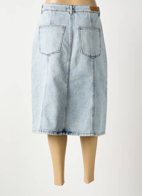 Fustă midi albastru NUMPH femeie