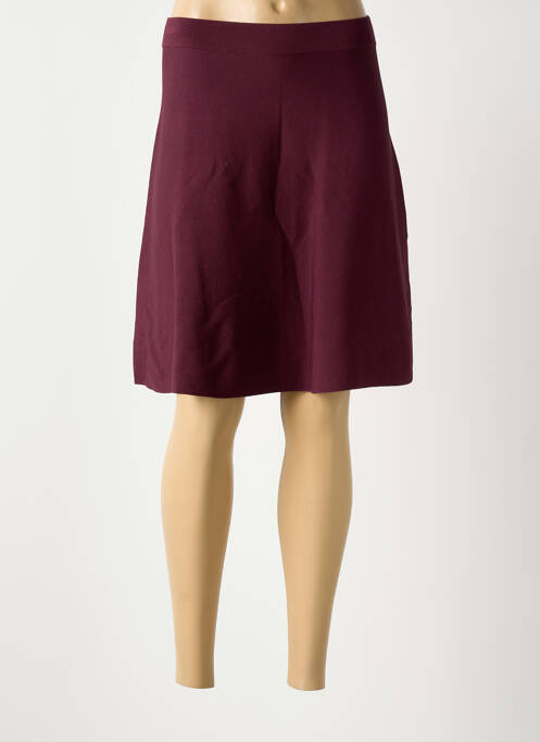 Fustă midi violet NUMPH femeie