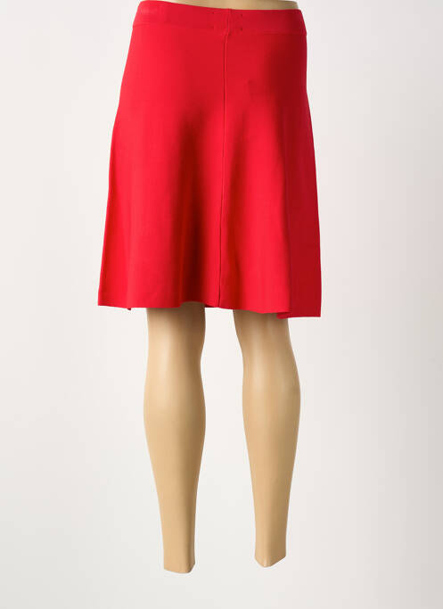 Fustă midi roșu NUMPH femeie