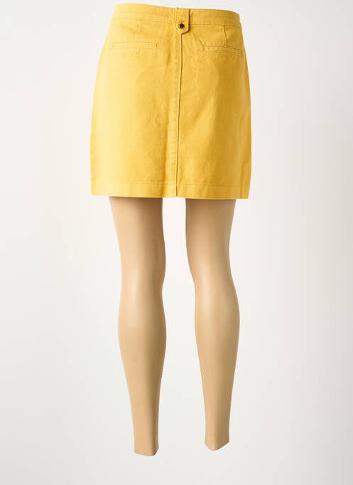 Fustă scurtă galben ARTLOVE femeie