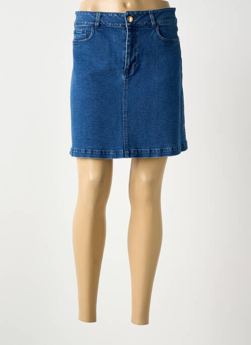 Fustă scurtă albastru NUMPH femeie