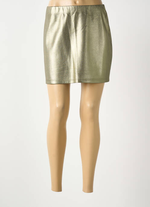 Fustă scurtă verde NUMPH femeie