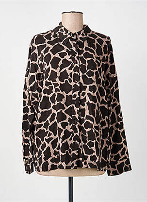 Cămașă maro NUMPH femeie