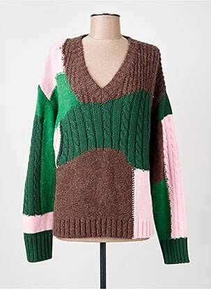 Pulover maro NUMPH femeie