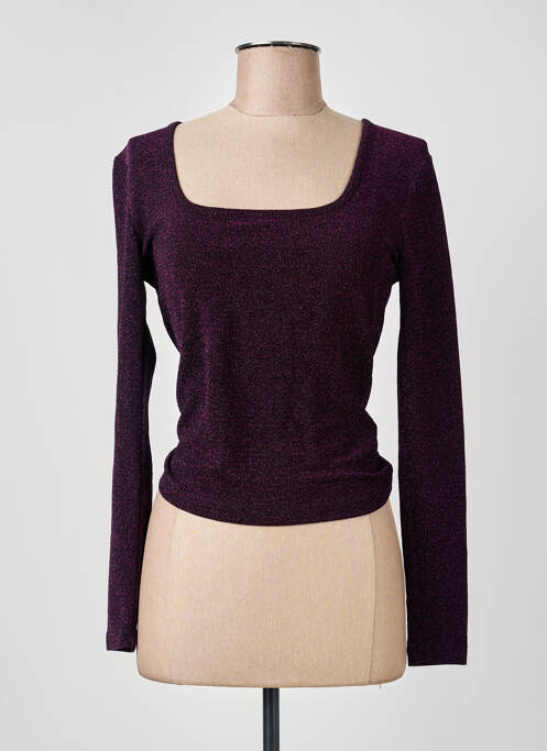 Top violet LA PETITE ETOILE femeie