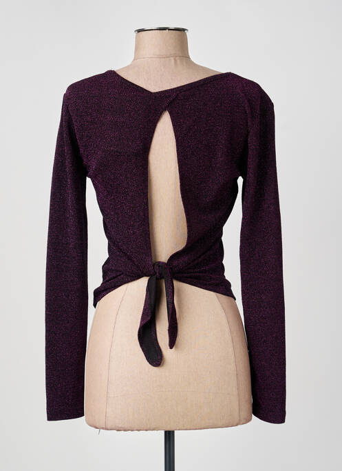 Top violet LA PETITE ETOILE femeie