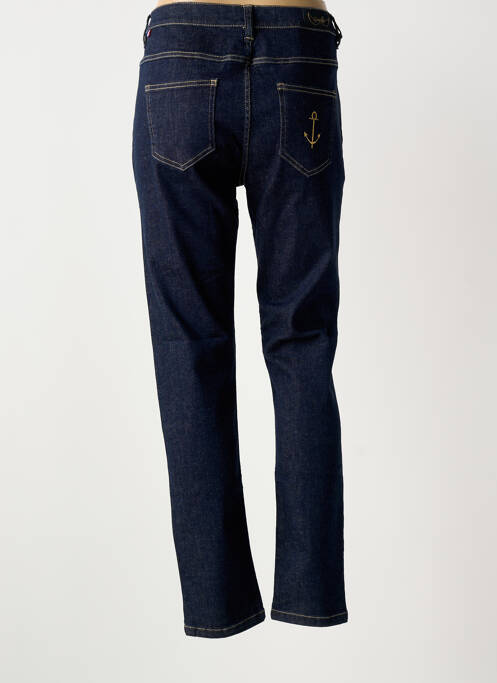 Blugi cu croială slim albastru BREIZH ANGEL femeie