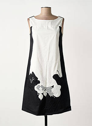 Rochie midi fără mâneci fără mâneci bej LESLIE femeie