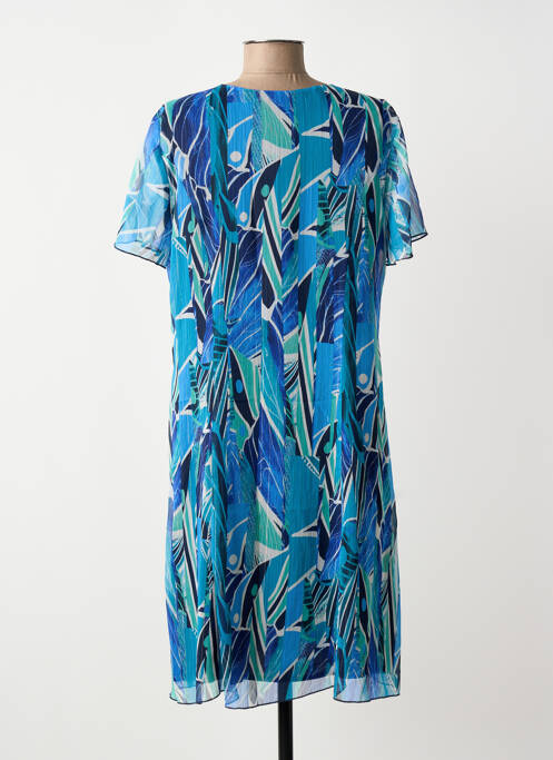 Rochie midi albastru GEVANA femeie