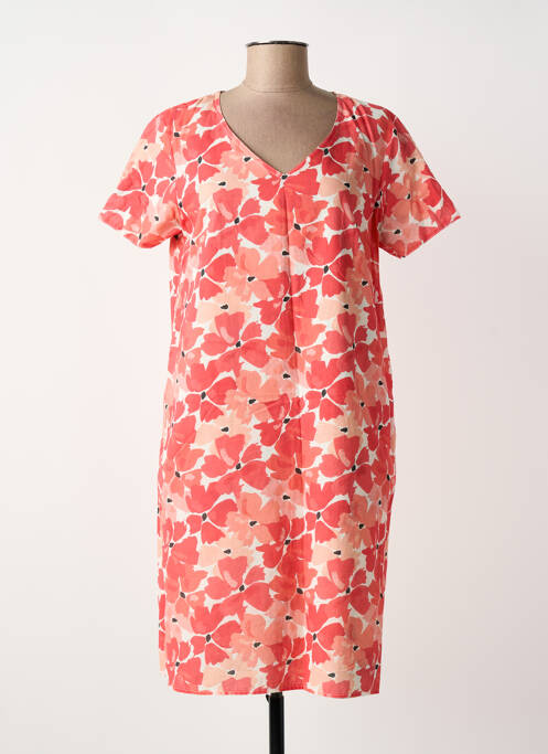 Rochie midi roșu GUY DUBOUIS femeie