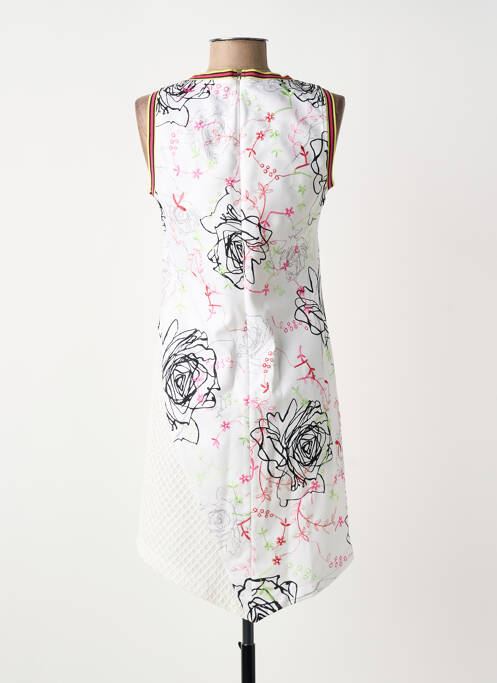 Rochie midi alb LESLIE femeie