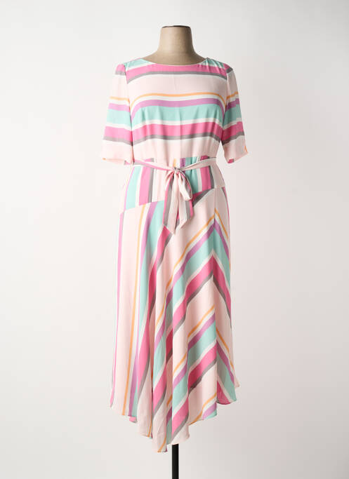 Rochie lungă roz COMMA, femeie