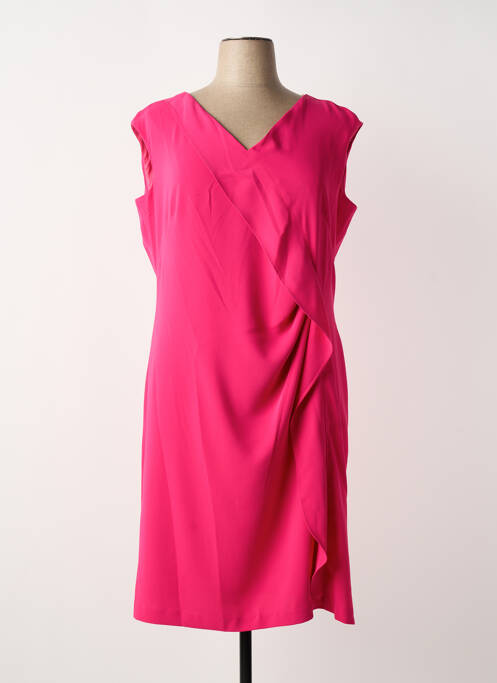 Rochie midi roz DIVAS femeie