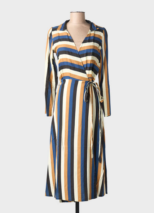 Rochie lungă albastru COMPAÑIA FANTASTICA femeie