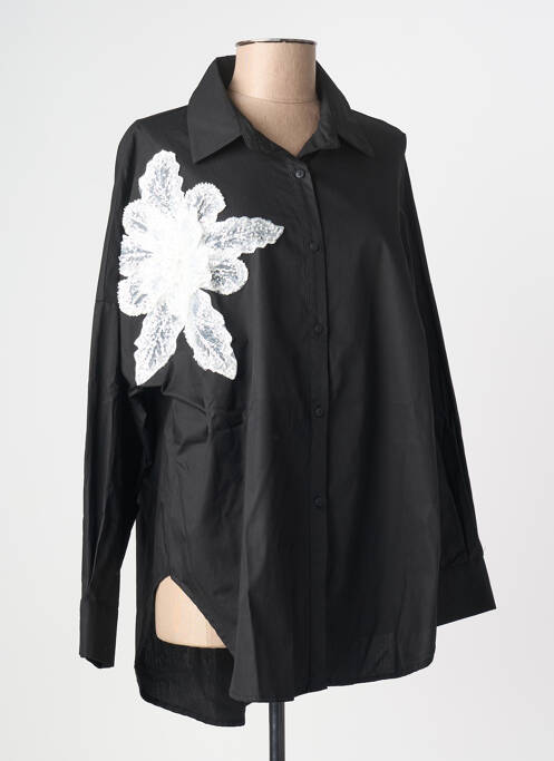 Cămașă mâneci lungi mâneci lungi negru LUZABELLE femme