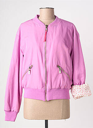 Geacă matlasată roz NUMPH femeie