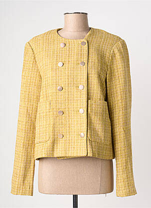 Jachete elegante buzunare verde MOLLY BRACKEN femeie