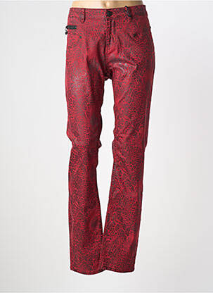 Blugi cu croială slim roșu FREEMAN T.PORTER femeie