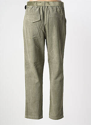 Pantalon drept croială morcov talie înaltă verde MOLLY BRACKEN femeie