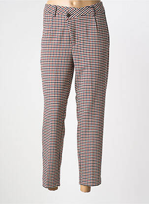 Pantalon 7/8 elasticitate mărime normală maro FREEMAN T.PORTER femeie