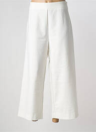 Pantalon 7/8 talie înaltă talie înaltă alb ANONYME DESIGNERS femme