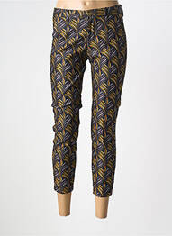 Pantalon 7/8 elasticitate mărime normală galben FREEMAN T.PORTER femme