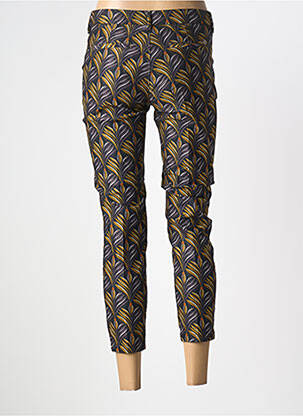 Pantalon 7/8 elasticitate mărime normală galben FREEMAN T.PORTER femeie