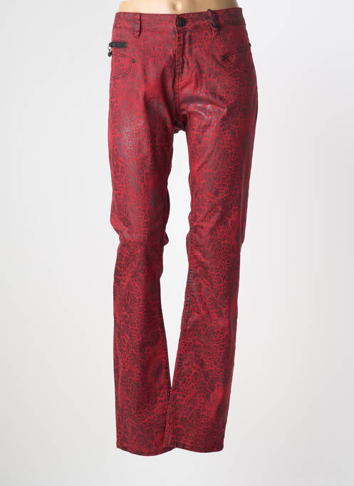 Blugi cu croială slim roșu FREEMAN T.PORTER femeie