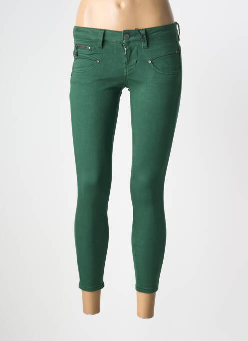 Blugi skinny verde FREEMAN T.PORTER femeie