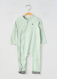 Pijama închidere cu capse la picioare verde NOPPIES garcon