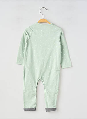 Pijama închidere cu capse la picioare verde NOPPIES băiat