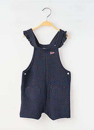 Salopetă albastru ELLE EST OU LA MER fată