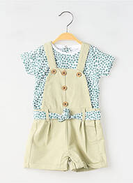 Set pantaloni tip de tricou verde BABY BOL fille
