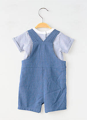 Set pantaloni guler rotund albastru ELLE EST OU LA MER băiat