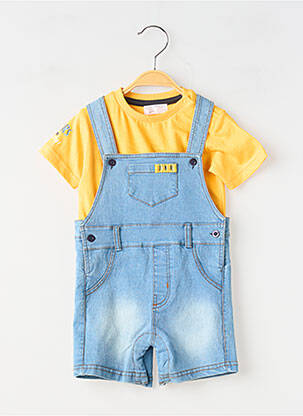 Set pantaloni guler rotund albastru BABY BOL băiat