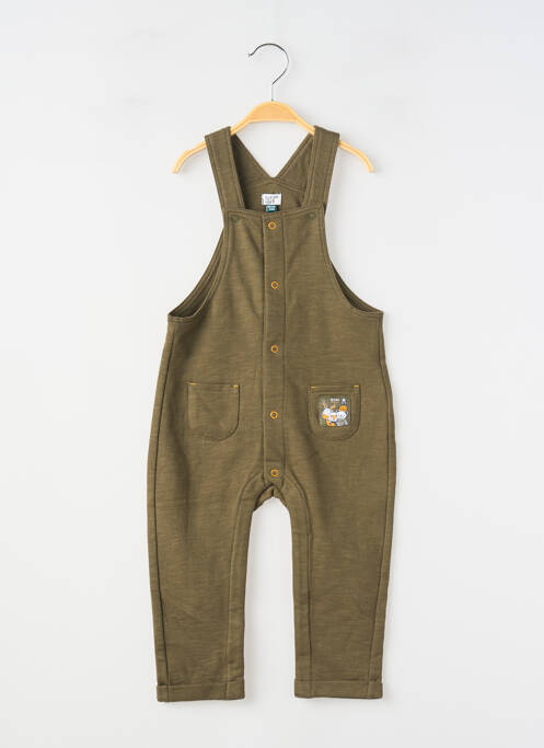 Salopetă verde ELLE EST OU LA MER băiat