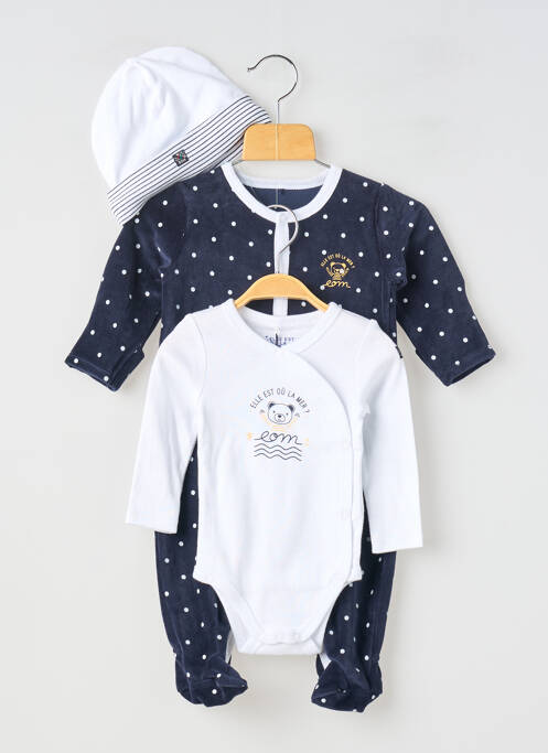 Pijama albastru ELLE EST OU LA MER băiat