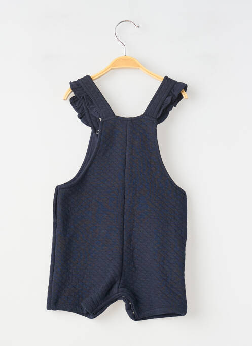 Salopetă albastru ELLE EST OU LA MER fată