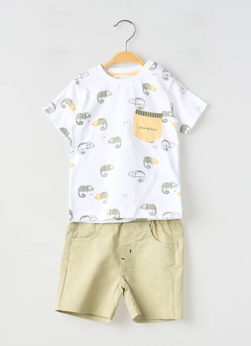 Set șort verde BABY BOL băiat