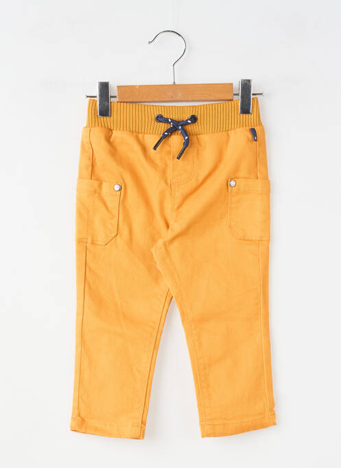 Blugi cu croială slim galben ELLE EST OU LA MER băiat